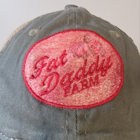Fat Daddy Farm Ball Cap Mesh baseball cap - Picture 3 of 17